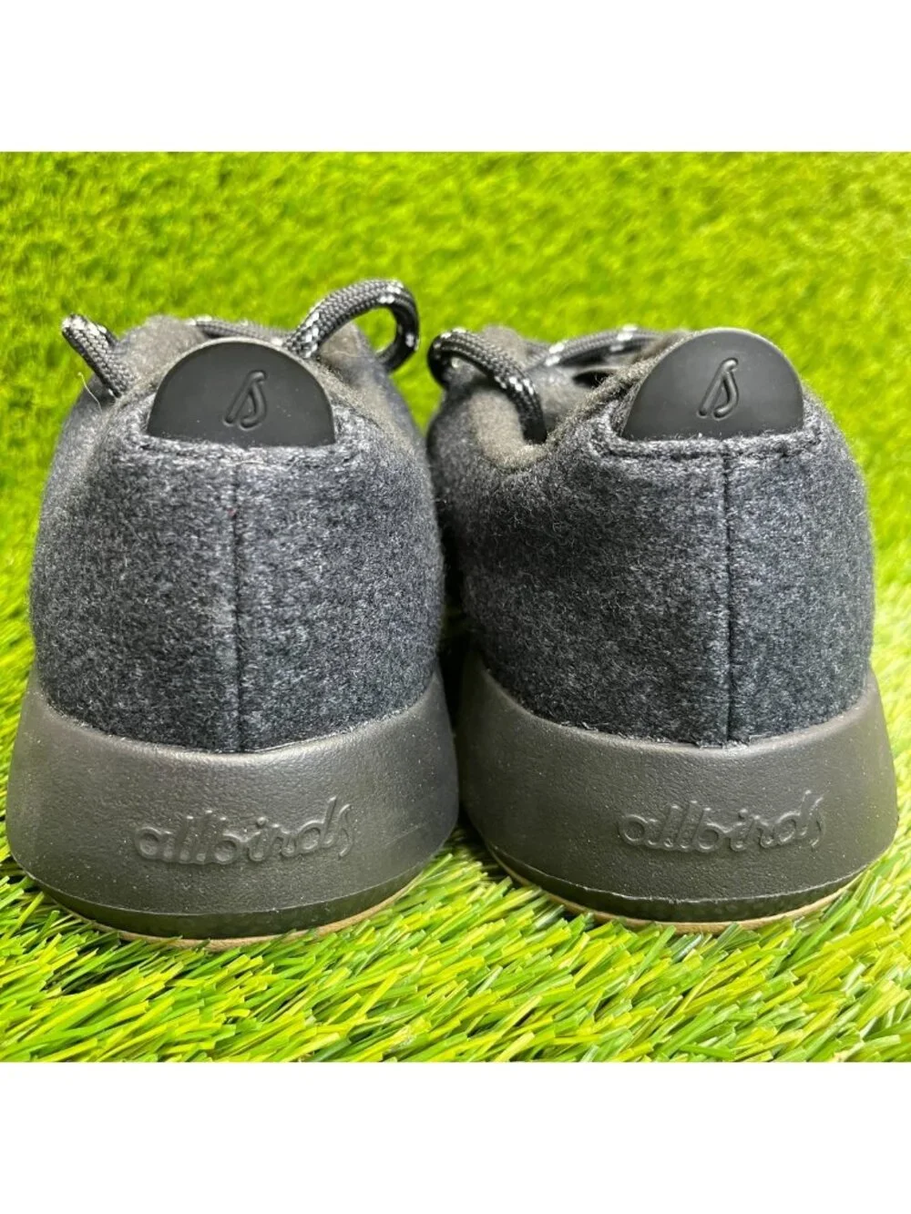 Allbirds Wool Runner Mizzle Womens Size 8 Black Athletic Running Shoes Sneakers